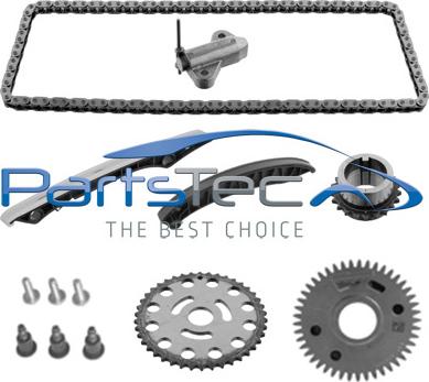 PartsTec PTA114-0489 - Kit de distribution par chaîne droxauto.com