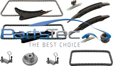 PartsTec PTA114-0486 - Kit de distribution par chaîne droxauto.com