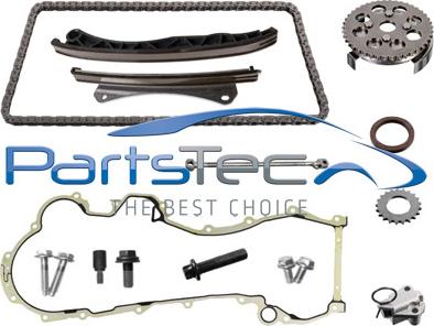 PartsTec PTA114-0482 - Kit de distribution par chaîne droxauto.com