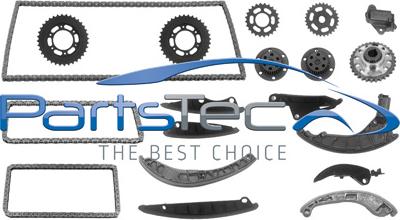 PartsTec PTA114-0542 - Kit de distribution par chaîne droxauto.com