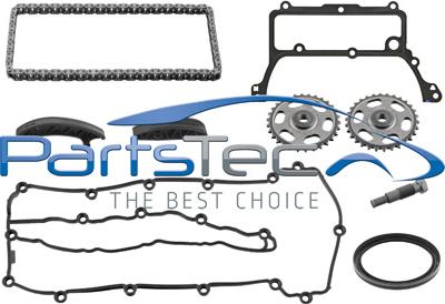 PartsTec PTA114-0539 - Kit de distribution par chaîne droxauto.com