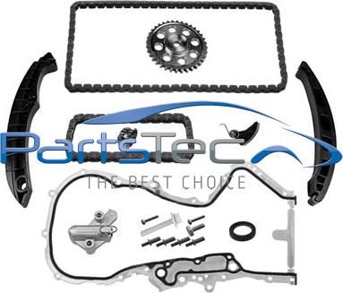PartsTec PTA114-0021 - Kit de distribution par chaîne droxauto.com