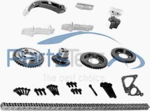 PartsTec PTA114-0162 - Kit de distribution par chaîne droxauto.com