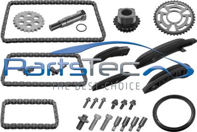 PartsTec PTA114-0130 - Kit de distribution par chaîne droxauto.com