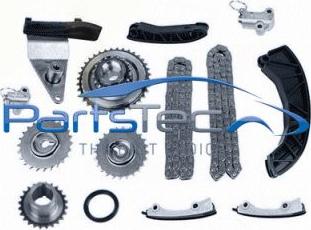 PartsTec PTA114-0390 - Kit de distribution par chaîne droxauto.com