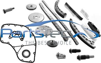 PartsTec PTA114-0376 - Kit de distribution par chaîne droxauto.com
