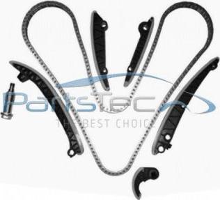 PartsTec PTA114-0258 - Kit de distribution par chaîne droxauto.com