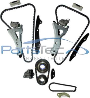 PartsTec PTA114-0264 - Kit de distribution par chaîne droxauto.com