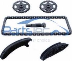 PartsTec PTA114-0208 - Kit de distribution par chaîne droxauto.com