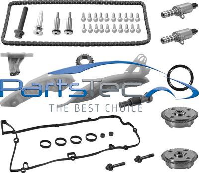 PartsTec PTA114-1014 - Kit de distribution par chaîne droxauto.com