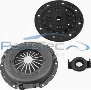 PartsTec PTA204-0016 - Kit d'embrayage droxauto.com