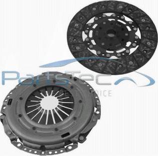 PartsTec PTA204-0160 - Kit d'embrayage droxauto.com