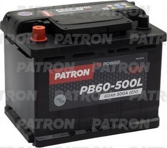 Patron PB60-500L - Batterie de démarrage droxauto.com