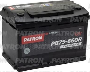 Patron PB75-660R - Batterie de démarrage droxauto.com