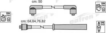 Patron PSCI1016 - Kit de câbles d'allumage droxauto.com