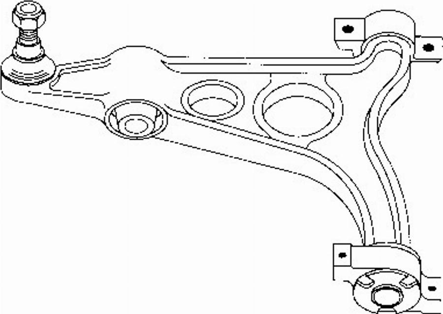 Pex 12.03.203 - Bras de liaison, suspension de roue droxauto.com