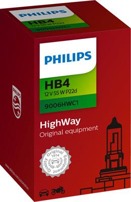 PHILIPS 9006HWC1 - Ampoule, projecteur longue portée droxauto.com
