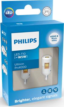 PHILIPS 11961WU60X2 - Ampoule, éclairage intérieur droxauto.com