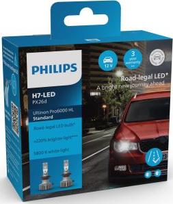 PHILIPS 11972U60SX2 - Ampoule, projecteur longue portée droxauto.com