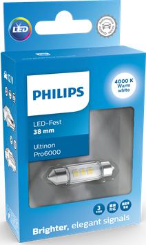 PHILIPS 11854WU60X1 - Ampoule, éclairage intérieur droxauto.com