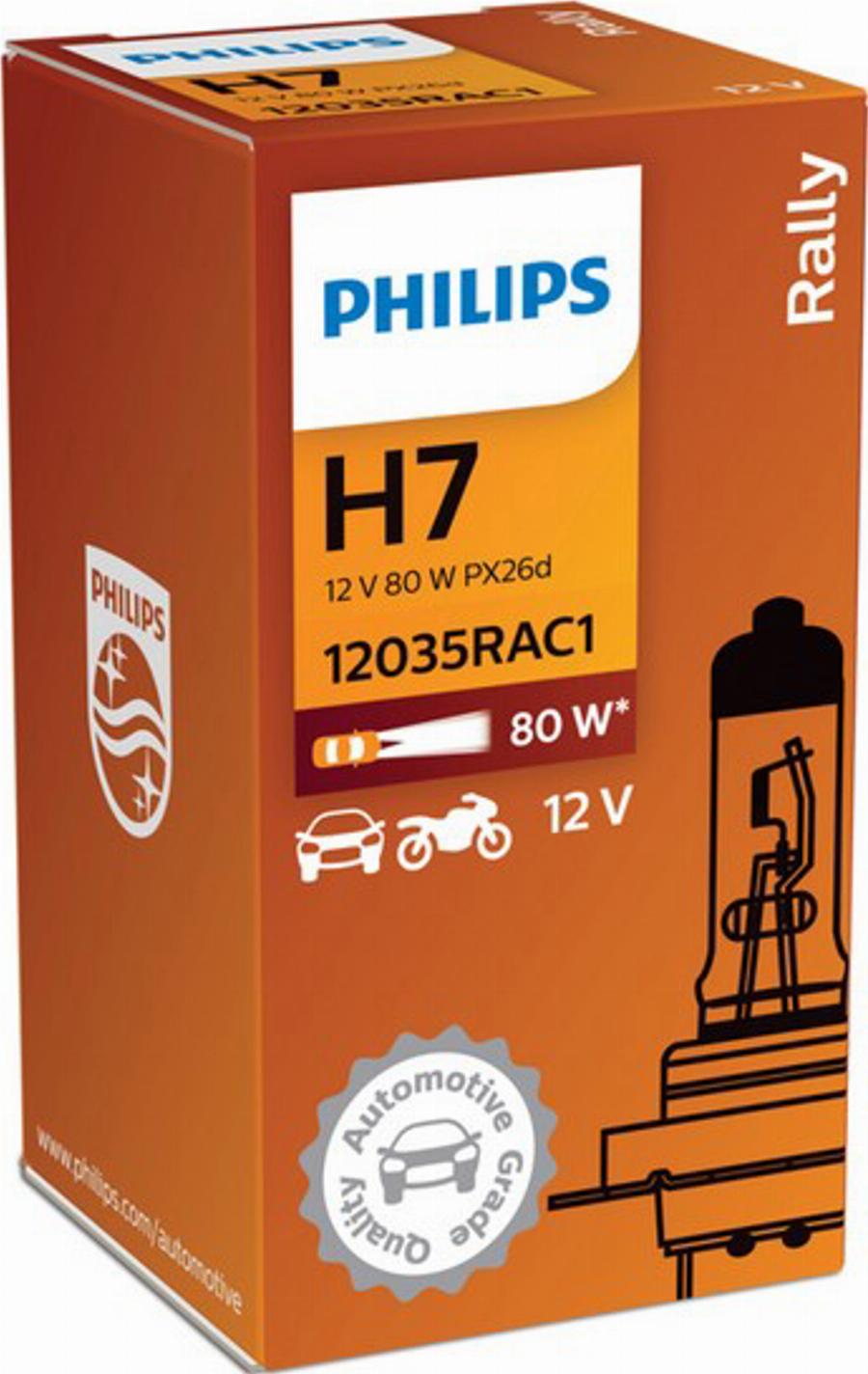PHILIPS 12035RAC1 - Ampoule, projecteur longue portée droxauto.com