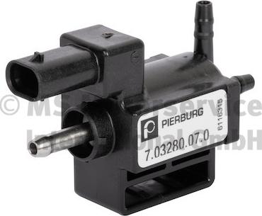 Pierburg 7.03280.07.0 - Vanne d'inversion, volet inverseur (tuyau d'admission) droxauto.com