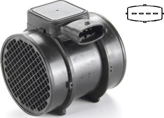 Auto Elect 50790030 - Débitmètre de masse d'air droxauto.com