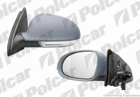 Polcar 9514515M - Rétroviseur extérieur droxauto.com