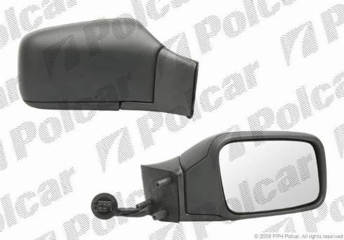 Polcar 9085524M - Rétroviseur extérieur droxauto.com