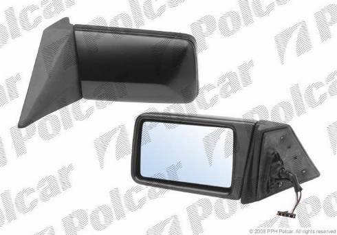 Polcar 5014514M - Rétroviseur extérieur droxauto.com