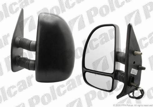 Polcar 5702517M - Rétroviseur extérieur droxauto.com