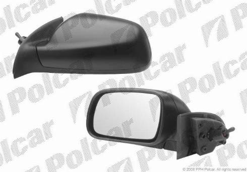 Polcar 5710511M - Rétroviseur extérieur droxauto.com