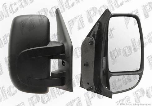 Polcar 6042521M - Rétroviseur extérieur droxauto.com