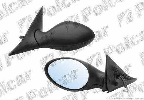 Polcar 1408514M - Rétroviseur extérieur droxauto.com