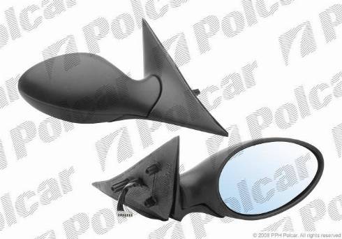 Polcar 1408524M - Rétroviseur extérieur droxauto.com