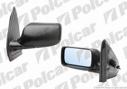 Polcar 1402521M - Rétroviseur extérieur droxauto.com