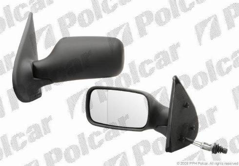 Polcar 3005514E - Rétroviseur extérieur droxauto.com