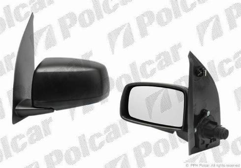 Polcar 300352-M - Rétroviseur extérieur droxauto.com