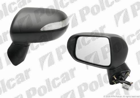 Polcar 3835514M - Rétroviseur extérieur droxauto.com