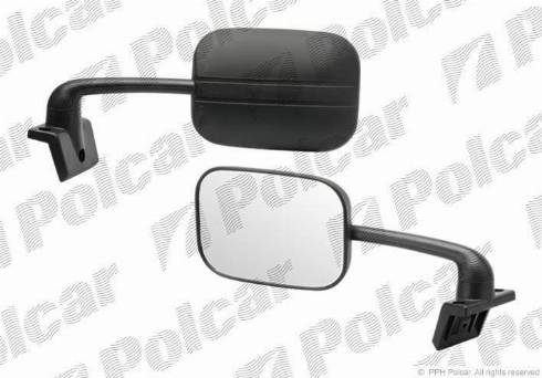 Polcar 239051-E - Rétroviseur extérieur droxauto.com