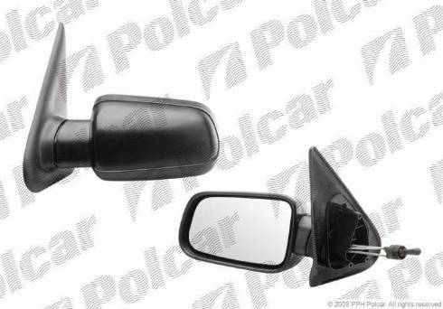 Polcar 2324511M - Rétroviseur extérieur droxauto.com