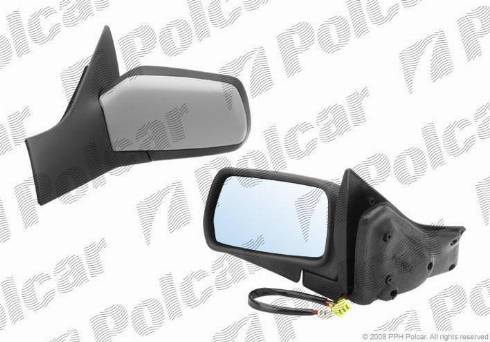 Polcar 2325523E - Rétroviseur extérieur droxauto.com