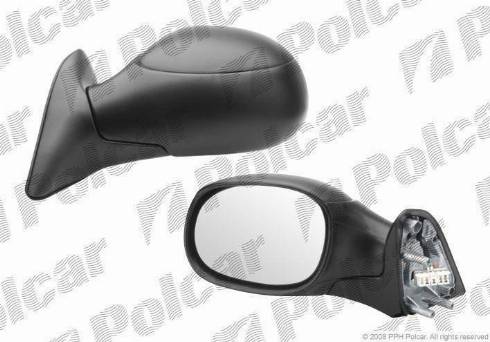 Polcar 2327524E - Rétroviseur extérieur droxauto.com
