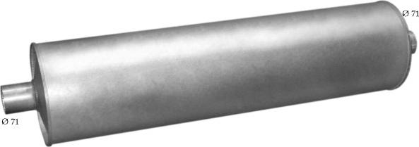 Polmo 69.13 - Silencieux arrière droxauto.com