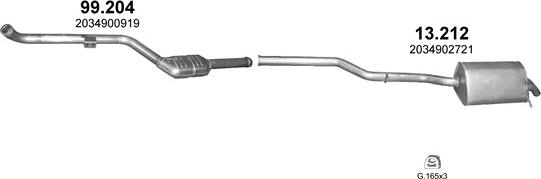 Polmo POLMO99934 - Échappement droxauto.com