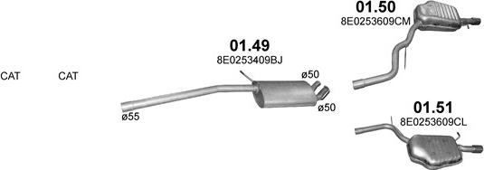 Polmo POLMO99935 - Échappement droxauto.com