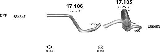 Polmo POLMO99920 - Échappement droxauto.com
