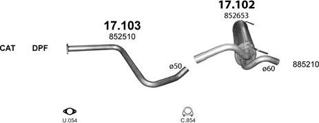 Polmo POLMO99922 - Échappement droxauto.com