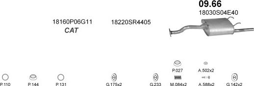 Polmo POLMO04035 - Échappement droxauto.com