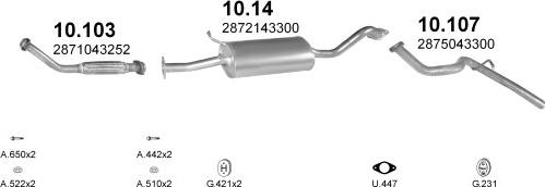 Polmo POLMO04202 - Échappement droxauto.com